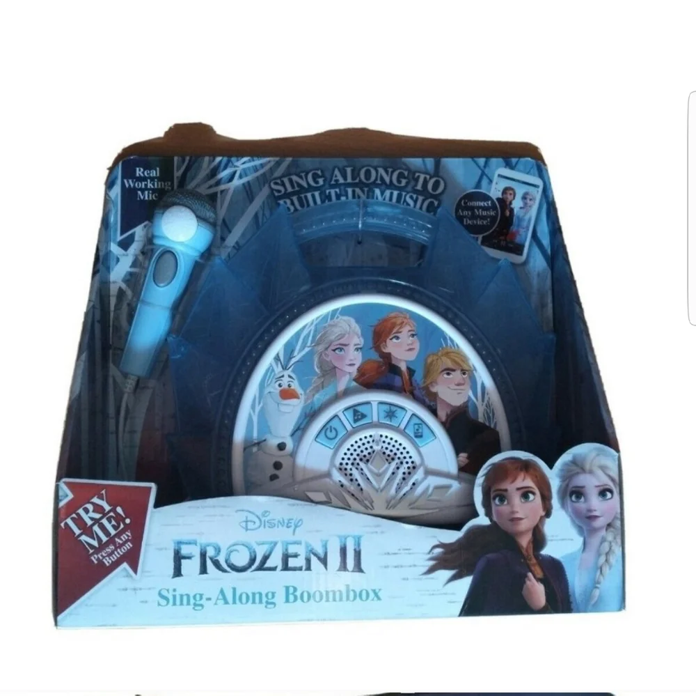 Frozen sing‎ along boombox toy